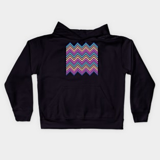 Colorful Chevron Kids Hoodie